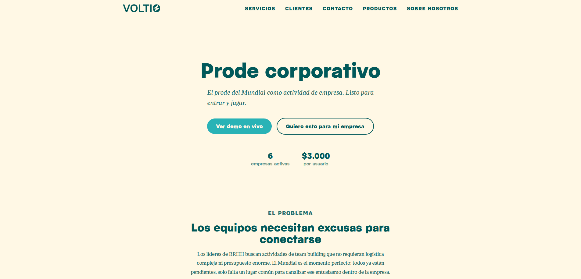 Proder — producto propio en producción
