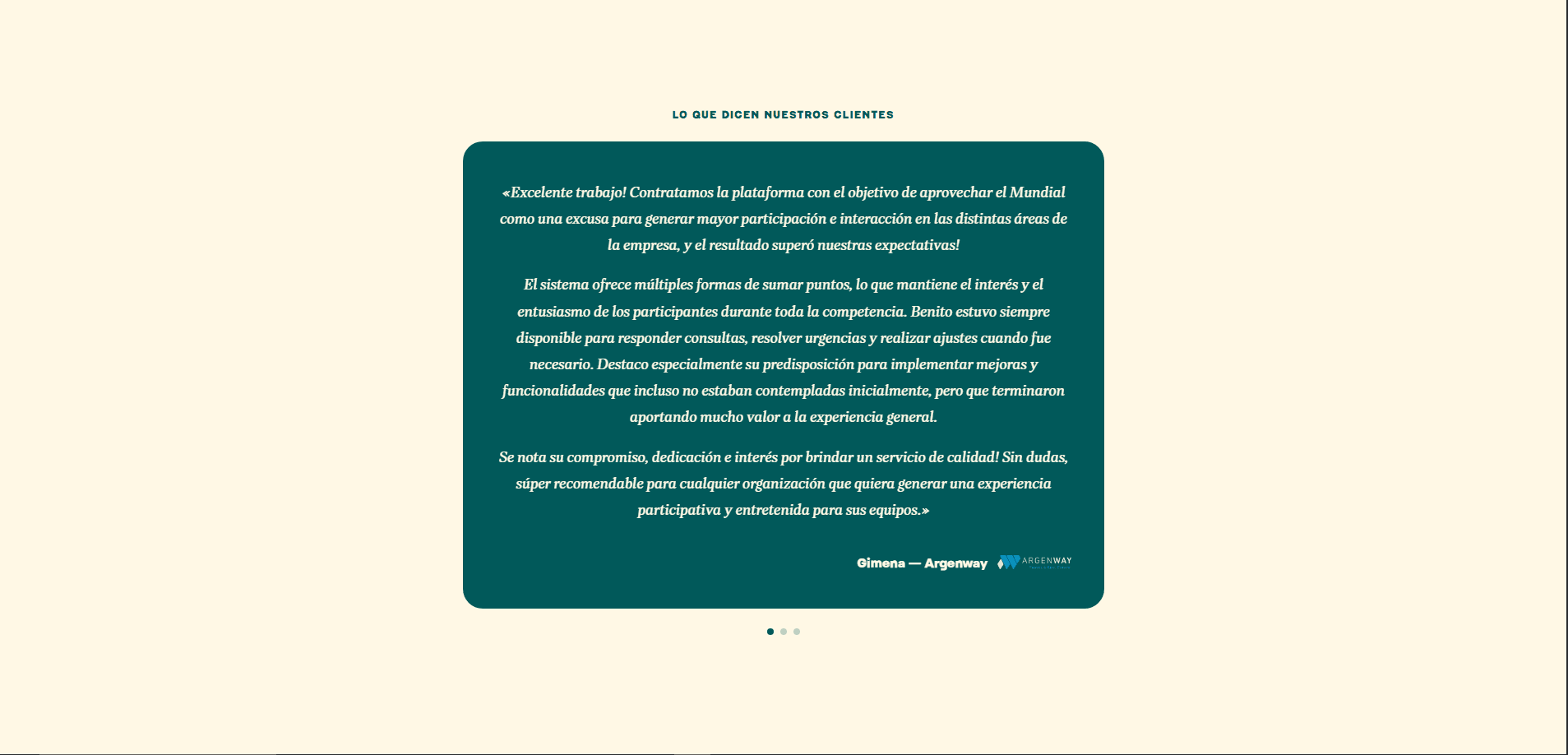 Productos — vista responsive mobile